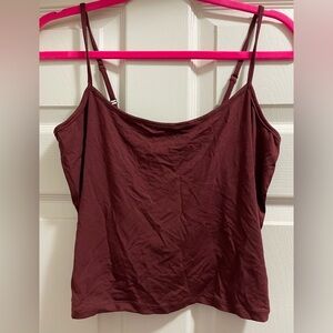 NWT Skims Sleep Cami Tank in ‘Oxblood’ Size 2X